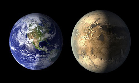 Hành tinh quay quanh ngôi sao Proxima Centauri có nhiều đặc điểm giống Trái Đất. Ảnh minh họa: NASA.